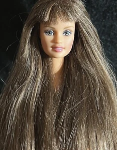 *BARBIE DOLL MATTEL -Bendable Knees - BRUNETTE TERESA DOLL FOR OOAK-#8 - Picture 1 of 3
