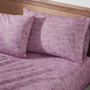 Juego de 2 fundas de almohada de franela de algodón de dos tonos cepilladas - Imagen 1 de 52