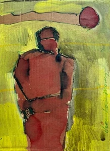 JEAN LOUIS MORAY AUSTRALIAN CONTEMPORARY WC "WOMAN IN DISGUISE" 2005 - Picture 1 of 4