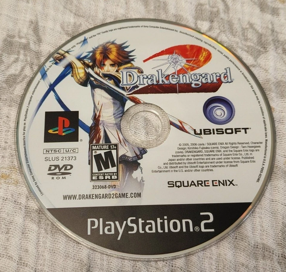 Drakengard 2 (Sony PlayStation 2, 2006) Disc ONLY  - Image 1 of 1