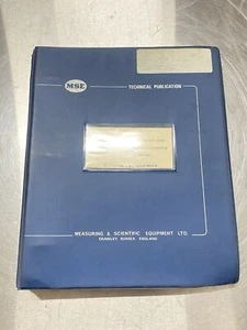 MSE Centriscan 75 Ultra Centrifuge -Users Guide /Service Manual / Book - Picture 1 of 7
