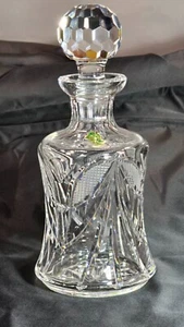 Vintage Waterford 452-173 Decanter & Stopper Elegant Vintage Cut Crystal Barware - Picture 1 of 5