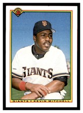1990 Bowman #232 KEVIN MITCHELL San Francisco Giants ~E6U