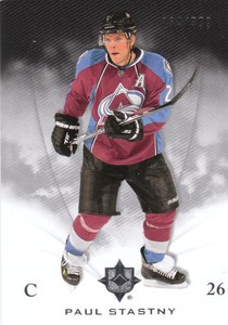 10-11 UD Ultimate Collection Paul Stastny Base /399