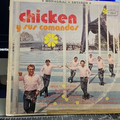 CHICKEN Y SUS COMANDOS / Regué 70 / Vinyl Record 33 Rpm Foto 1 de 4