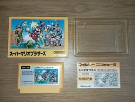 SUPER MARIO BROS - NINTENDO FAMICOM NES - JAPAN - COMPLETO CIB
