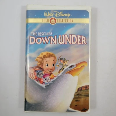 The Rescuers Down Under (VHS, 2000, Gold Collection Edition) - Image 1 of 4