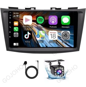 4+64GB Android13 Carplay For Suzuki Swift 2010-2016 Car Navi Stereo Radio GPS - Picture 1 of 21