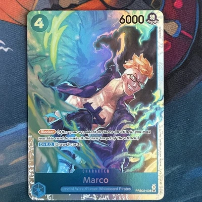 Marco (PRB02-008) One Piece PRB02 (English) - Pack Fresh - NM+ - Image 1 of 2