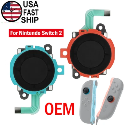 OEM Joystick Thumb Stick 3D Analog For Nintendo Switch 2 Switch2 NS2 Joy-Con USA - Image 1 of 4