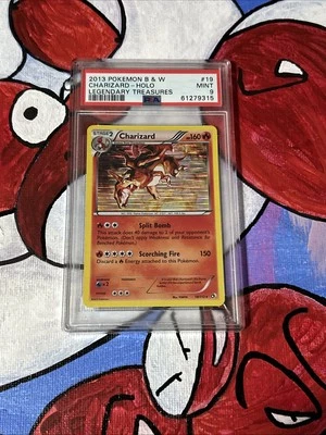 2013 Pokemon B&W #19 Charizard Holo🔥Legendary Treasures PSA 9 Mint! - Image 1 of 4