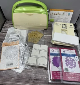 75+ HUGE LOT Cuttlebug Embossing Machine Plates Embossing Cutting Dies Stencils - Picture 1 of 17