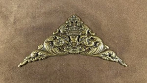 Brass Clock Spandrel Furniture Ornament Clock Case Dial - Picture 1 of 5
