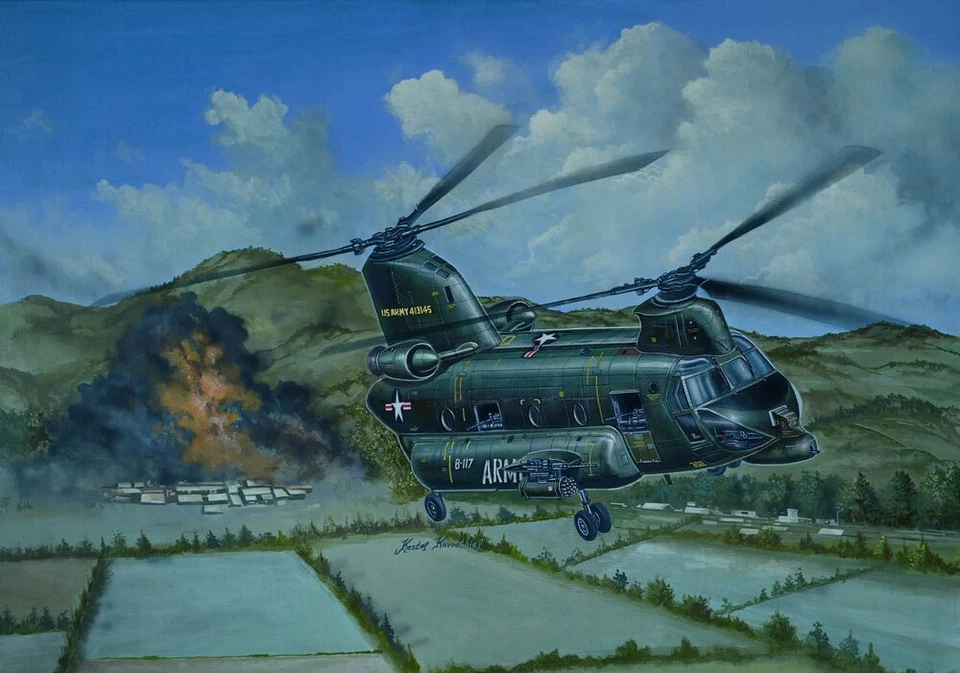 Trumpeter 05113 - 1/35 ACH-47A Chinook Corazzato - Nuovo - Immagine 1 di 1