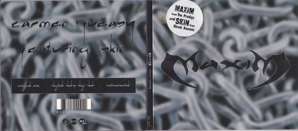 Maxim feat. Skin - Carmen Queasy  (3 Track  Maxi CD) Digipak - Bild 1 von 1