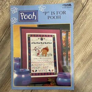 Disney P is For Pooh Loads of Designs Cross Stitch VINTAGE Pattern Booklet - Picture 1 of 7