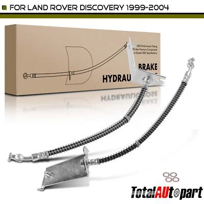 Manguera hidráulica de freno trasera izquierda y derecha 2 piezas para Land Rover Discovery 1999-2004 Foto 1 de 4