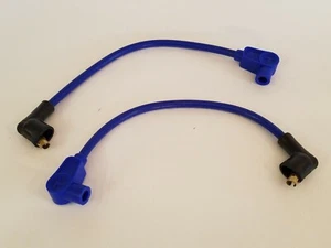Big Dog Motorcycles Spark Plug Ignition Wires - 2001-11 ALL MODELS (Blue) - Picture 1 of 3