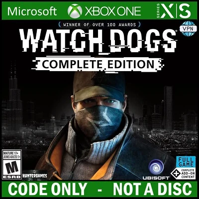 Watch Dogs Complete Edition (Xbox One, X|S ) KEY Argentina Region ☑ VPN Global - Image 1 of 4