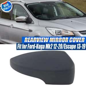 Right Side Mirror Cover Cap Replacement For Ford Kuga MK2 Escape 2013-19 Primed - Imagen 1 de 12