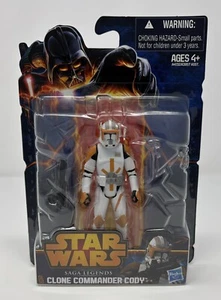 Star Wars Saga Legends 2012 SL12 Clone Commander Cody Jedi General Obi-Wan ROTS - Picture 1 of 2