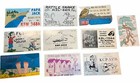 Vintage CB Radio Ham Amateur QSL Art Cards Lot of  10 Cards B