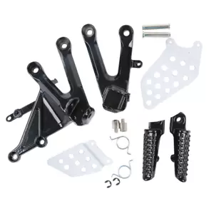 Front Footrest FootPegs Bracket Set Fit For Honda CBR1000RR CBR 1000RR 2004-2007 - Picture 1 of 6