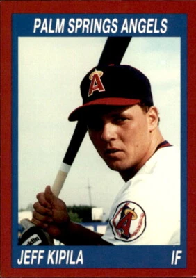 1990 Palm Springs Angels Cal League Cards #205 Jeff Kipila Sewaren New Jersey NJ - Image 1 of 2