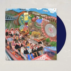 Internet Money Juice Wrld - B4 Before The Storm Navy Blue Swirl 2x Vinyl LP - Foto 1 di 3