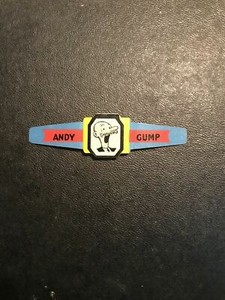 1948 Post Raisin Bran Andy Gump Metal Ring RARE! B3