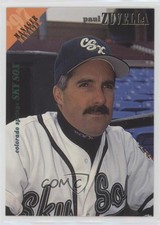 1997 Colorado Springs Sky Sox Team Issue Paul Zuvella #27