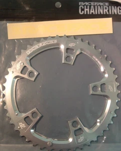 Race Face Race Ring 46Tx110BCD MTB Chainring NEW/NOS-5H- Alloy 3x9-Spd- NIB - Picture 1 of 10
