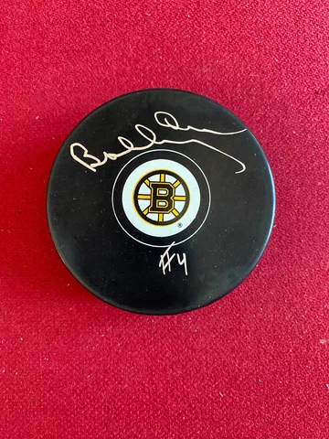 Bobby Orr, "Autographed"(JSA) Bruins Puck (Scarce / Vintage) Cover