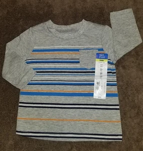 Okie Dokie Boy ~ Long Sleeve Shirt w/Pocket ~ 9M ~ NWT - Picture 1 of 2