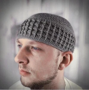 Namaz prayer kufi Muslim accessories Islamic aestetic Umrah Ramadan gift for him - Picture 1 of 17
