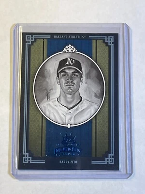2005 Donruss Diamond Kings -Blue Border Parallel #ed /100 #164 Barry Zito - Image 1 of 2