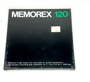 Memorex 120 High Output Low Noise Tape For Quality Reproduction 93437 NEW Sealed - Picture 1 of 4