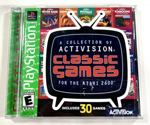 Activision Classic Games for the Atari 2600 PlayStation 1 Complete w/ Manual - Picture 1 of 9