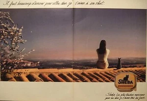 PUBLICITÉ 1995 SHEBA DUO AU FOIE ET A LA VOLAILLE - CHAT - ADVERTISING - Imagen 1 de 1