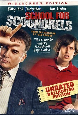 School for Scoundrels - Billy Bob Thornton , Jon Heder  UnRated Edition- New DVD - Image 1 of 2