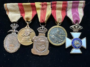 SPAIN GROUP of Awards for a Participant in the SPANISH CIVIL WAR 1936 - 1939 - Picture 1 of 19