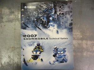 YAMAHA Snowmobile Service Manual 2007 Technical Update LIT-12468-00-07 - Picture 1 of 1