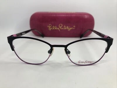 NUEVO Monturas de gafas para mujer Lilly Pulitzer Hayden Midnight 49.17.135 con estuche Foto 1 de 4