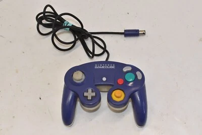 Official OEM Nintendo Gamecube Controller Indigo Purple Clear DOL-003  Works - Image 1 of 4
