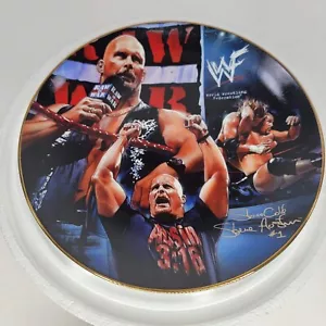 WWF Stone Cold Steve Austin Collectors Danbury Mint 2000 Plate, Limited Edition - Picture 1 of 4