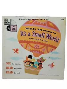 Walt Disney's Its a Small World booklet with record 45rpm - Picture 1 of 4