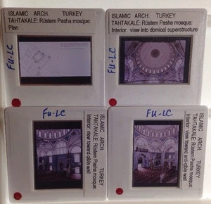Tahtakale: Rustem Pasha Mosque- 4 35mm Slides Turkish Islamic Architecture - Picture 1 of 6