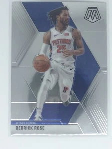 DERRICK ROSE 2019-20 Panini Mosaic Base Basketball Card #67 Detroit Pistons - Picture 1 of 11