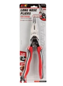 PERFORMANCE TOOL 8-1/2" BOOST LONG NOSE CUTTING PLIERS 60% MORE LEVERAGE W30792 - Picture 1 of 2