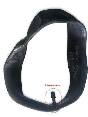CST 9 x 2 Tire Inner-Tube w/ Straight-valve fits most Razor, Xiaomi, and Segways - Image 1 of 4